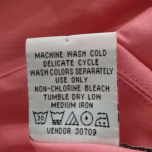 JL Studio Trench Overcoat Size X (14) Spring Coral NWOT - Picture 11 of 12